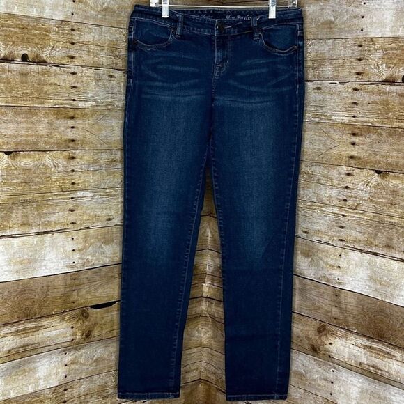 THE LIMITED CASUAL ESSENTIAL EVERYDAY WEAR WOMEN'S SLIM BOYFRIEND JEANS SZ. 6 - Picture 1 of 14